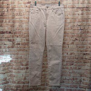 POPSUGAR Jeans Leopard Print Skinny Size 8